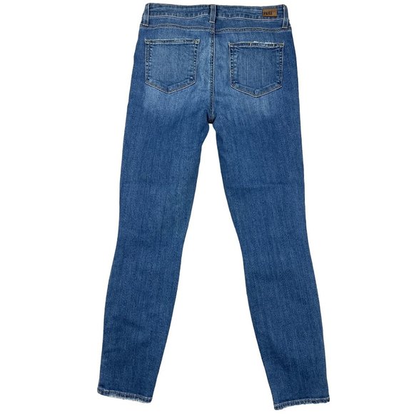 Paige Hoxton Ankle High Rise Skinny Jeans Size 29 - Picture 3 of 6